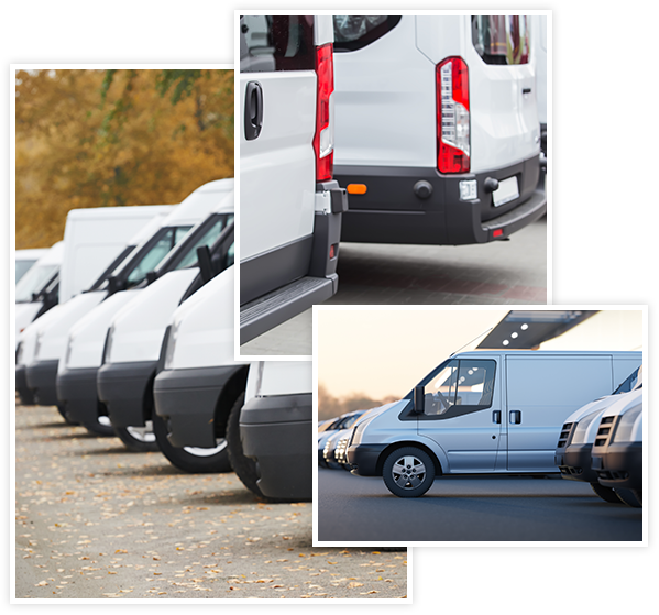 commercial delivery vans fleet