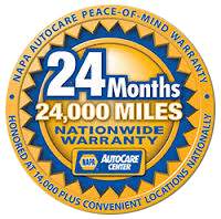 NAPA Autocare Center Warranty logo